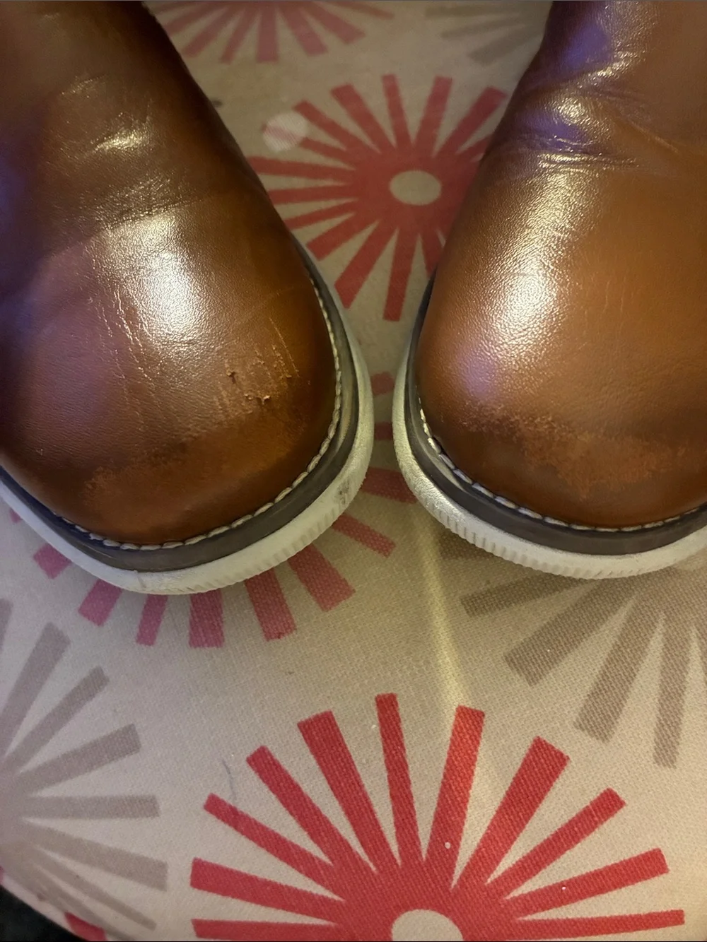 Youth Boy’s Tan Leather Chelsea-Style Ankle Boots Johnson & Murphy Holden Chel